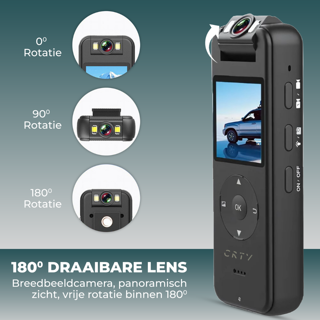 CRTV Bodycam – Zonder SD-kaart