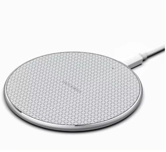 Draadloze Oplader 10W - Inclusief Kabel - Grijs