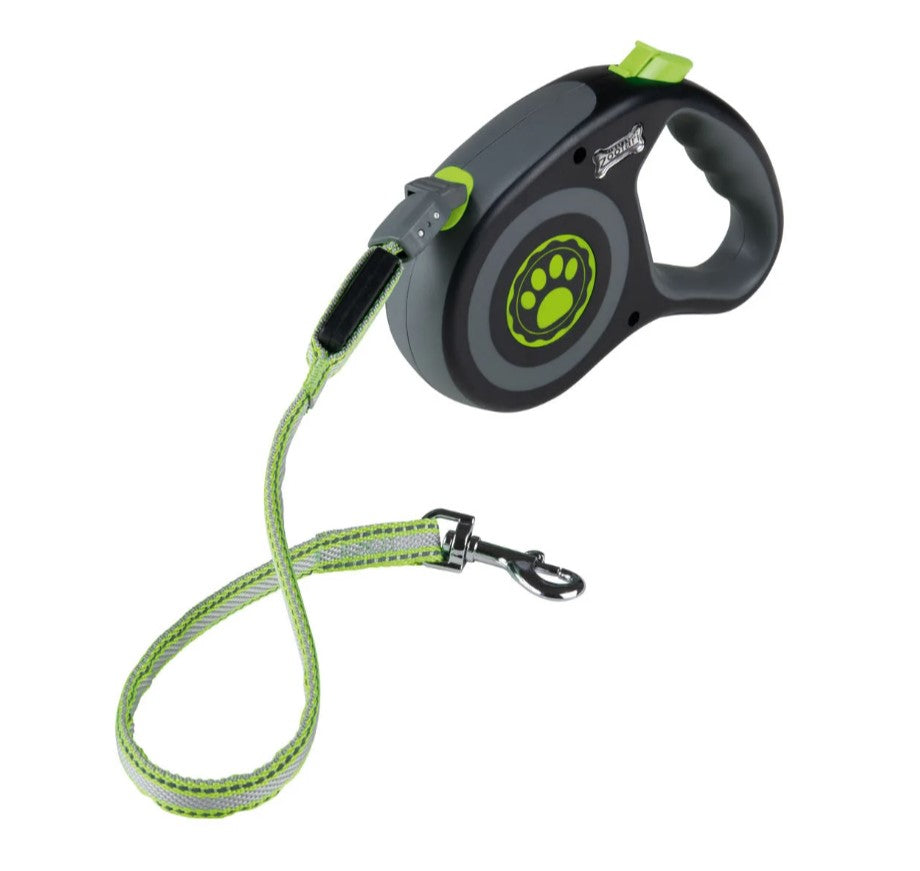 Hondenriem - Verstelbare Leren Reflecterende Nylon Hondenriem max35 kg Groen